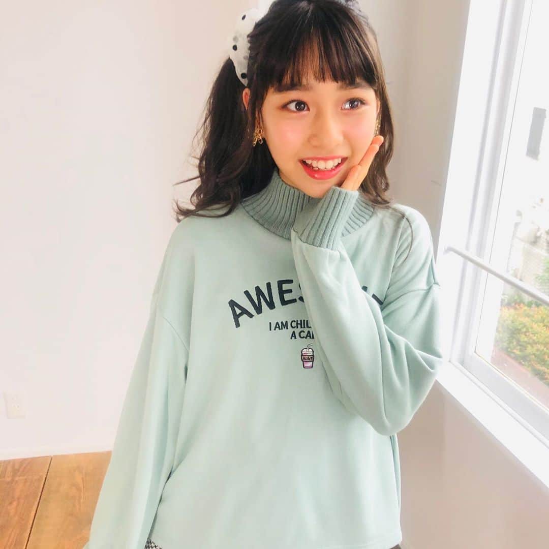 ニコ☆プチのインスタグラム：「👗 おめめキラキラなちゃんマイ🤗💓 . . . #藤岡舞衣」
