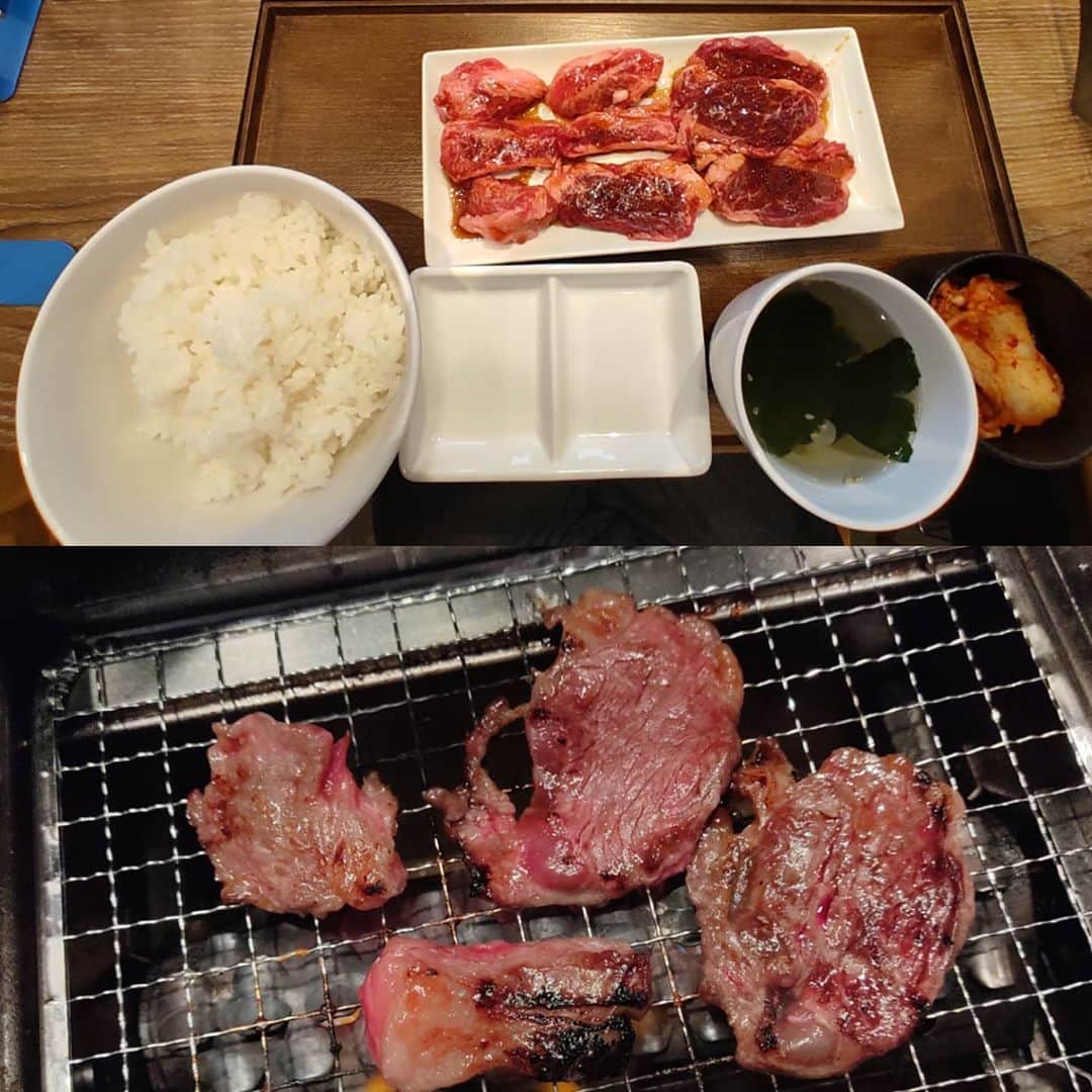 日向正樹のインスタグラム：「焼き肉ライクで1人焼き肉〜。 #焼き肉ライク」