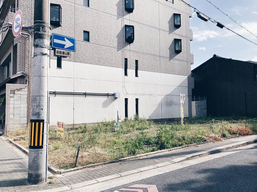 藤野可織のインスタグラム：「最近気になっている空き地。」