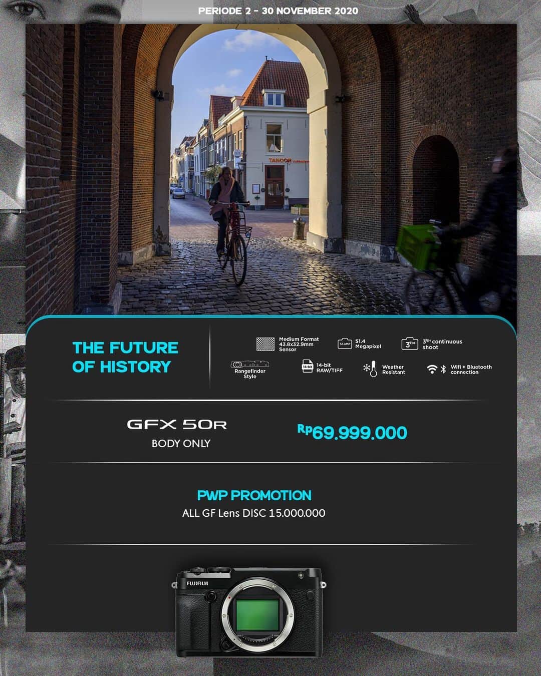 FUJIFILM INDONESIAさんのインスタグラム写真 - (FUJIFILM INDONESIAInstagram)「Fujifilm November Promotion!  Nih, yang sedari kemarin nagih untuk promo bulan November ini😉  Nikmati harga spesial untuk setiap pembelian produk Fujifilm pada periode 2 - 30 November 2020, hanya di Fujifilm Showroom dan seluruh dealer resmi Fujifilm Indonesia.  #GoFUJIFILM #fujifilm_id」11月12日 14時01分 - fujifilm_id