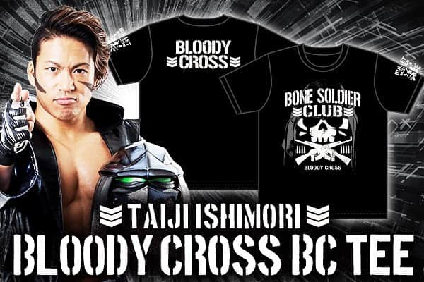 石森太二さんのインスタグラム写真 - (石森太二Instagram)「11/13 発売！  ☠️BLOODY CROSS BC TEE ☠️  New T-shirt. Now on sale!!  #njpwshop #balletclub #bonesoldier #taijiishimori」11月13日 1時59分 - taijiishimori