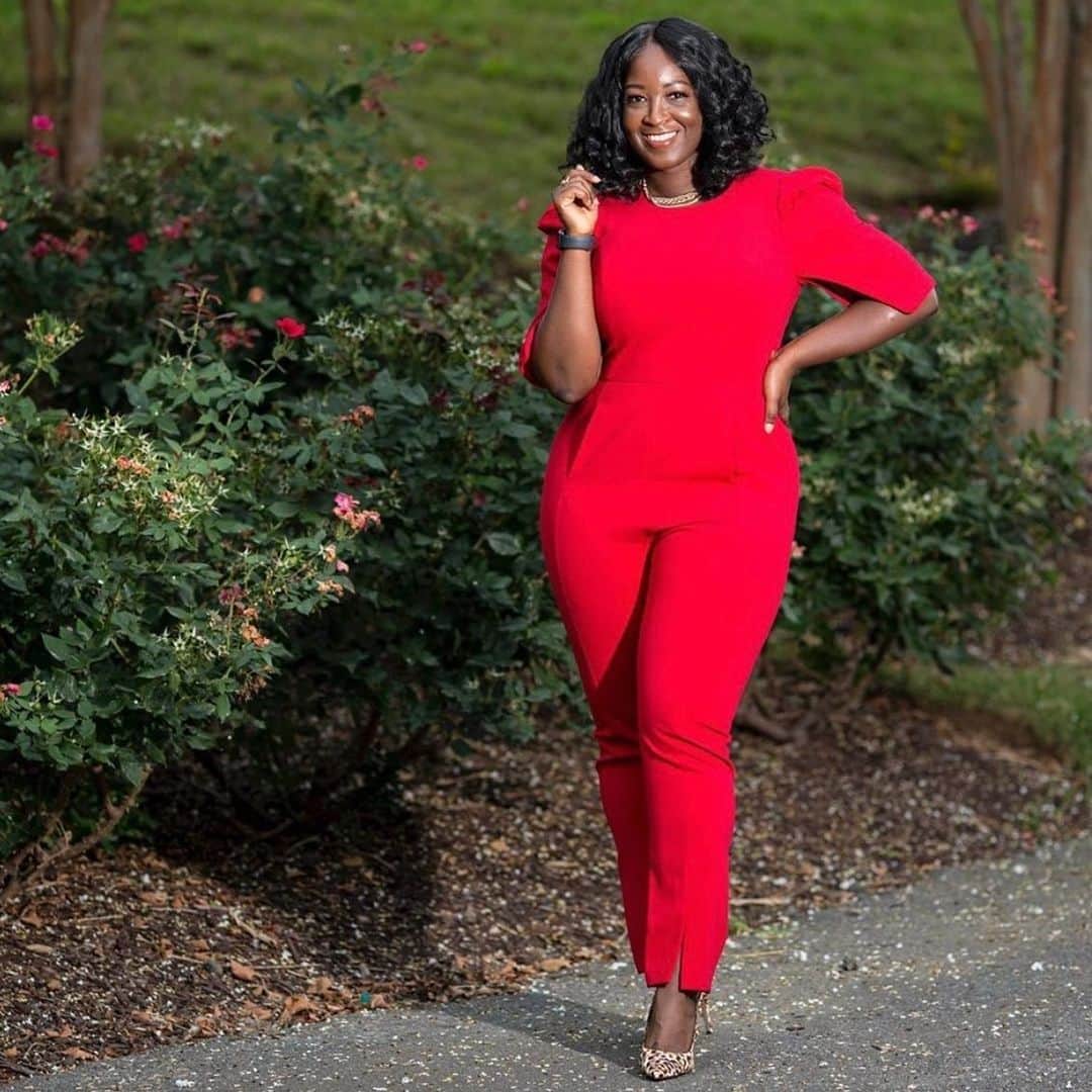 ブラックハローのインスタグラム：「@darkerberrie making our Russo Jumpsuit look fabulous ❤️ // #BHMUSE」