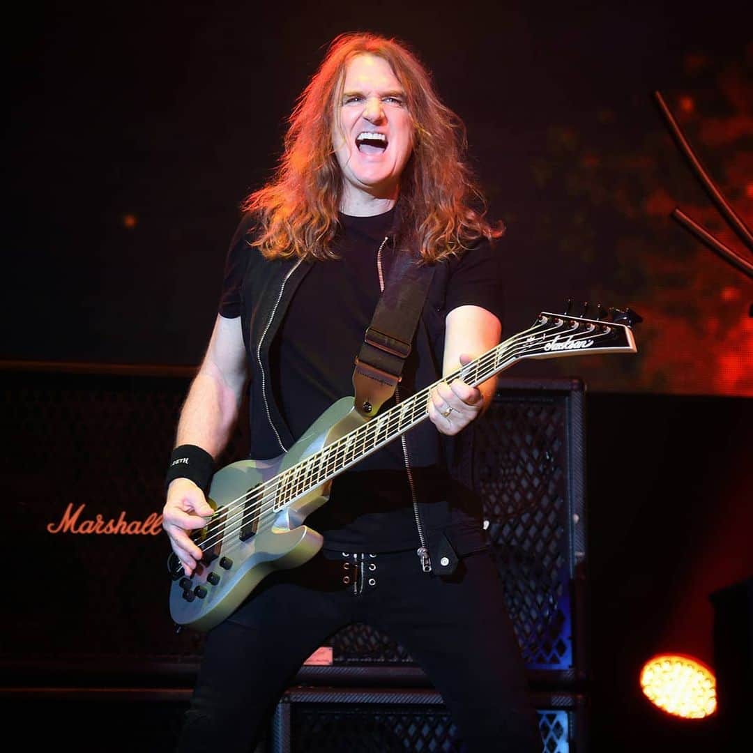 Megadethのインスタグラム：「Happy Birthday David Ellefson!」