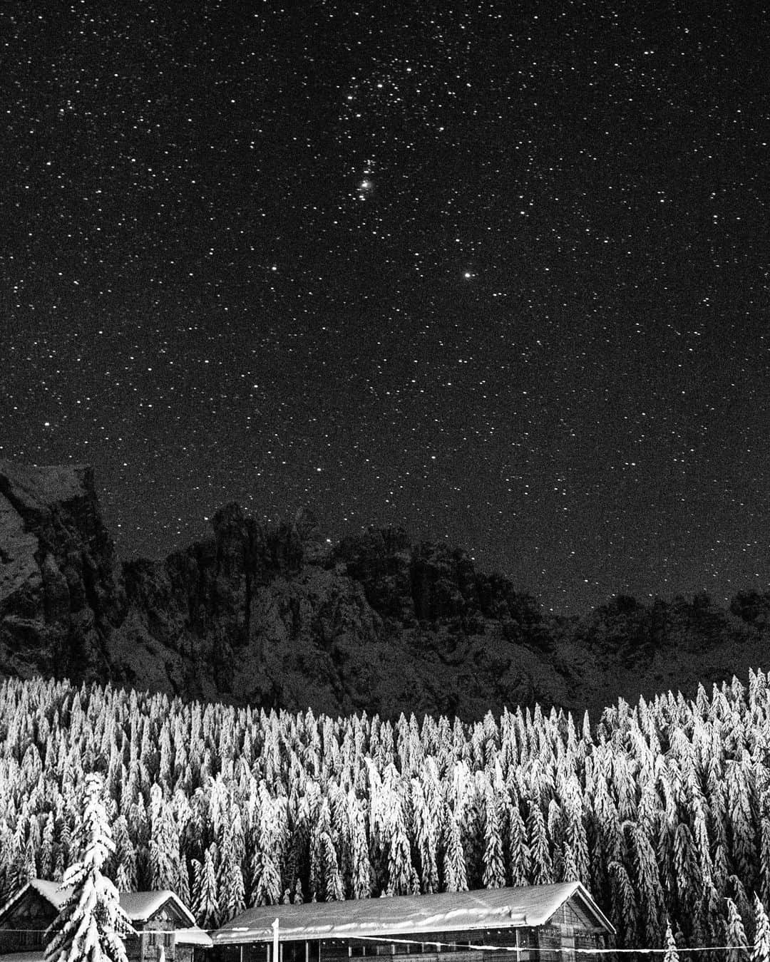 デビッドヤーマンのインスタグラム：「“There’s nothing more magical than seeing stars on a winter night. They inspire a feeling of childlike wonder, shining with the pure light of our dreams, hopes and blessings.”- #DavidYurman」
