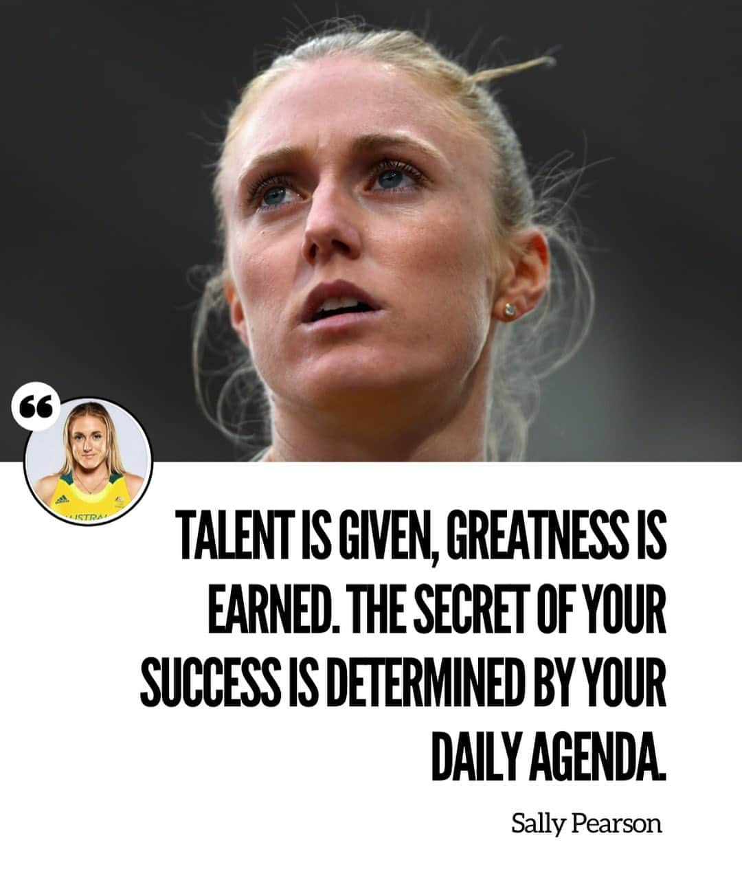 サリー・ピアソンさんのインスタグラム写真 - (サリー・ピアソンInstagram)「We all have what it takes to be the best version of ourselves 💫 I knew if I wanted to be the best in the world, it was up to me. And that it started with my daily habits and goals 📈 - #hurdles #athletics #athletic #track #trackandfield #trackandfieldlife #trackgirls #trackgirl #hurdle #hurdlesquad #running #run #runners #runnersofinstagram #runner #runningcommunity #sallypearson #wordsbysally #sp #teamsp」11月12日 17時47分 - sallypearson