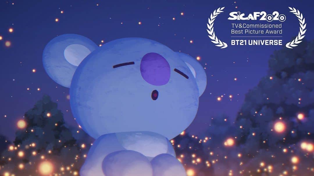 BT21 Stars of tomorrow, UNIVERSTAR!さんのインスタグラム写真 - (BT21 Stars of tomorrow, UNIVERSTAR!Instagram)「🎉BT21 UNIVERSE 2 ANIMATION have just been awarded TV & Commissioned Best Picture Award at SICAF 2020! 🎥  If you haven't already, watch the award-winning animation NOW! 👉 Link in bio!  #BT21 #LINEFRIENDS #SICAF2020 #TVComissioned #BestPictureAward」11月12日 18時00分 - bt21_official