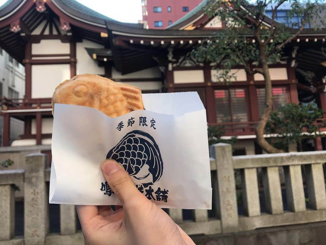 石川花音さんのインスタグラム写真 - (石川花音Instagram)「・﻿ ここのたい焼き屋さんのたい焼き全種類好きなんだけど、名古屋だと大須にもあるみたい！😋💓﻿ ﻿ #たい焼き #たいやき #たい焼き屋 #たい焼き屋さん #鳴門鯛焼本舗 #柏食べ歩き #大須食べ歩き #鳴門鯛焼本舗柏店 #柏神社」11月12日 18時28分 - kyanonty1219