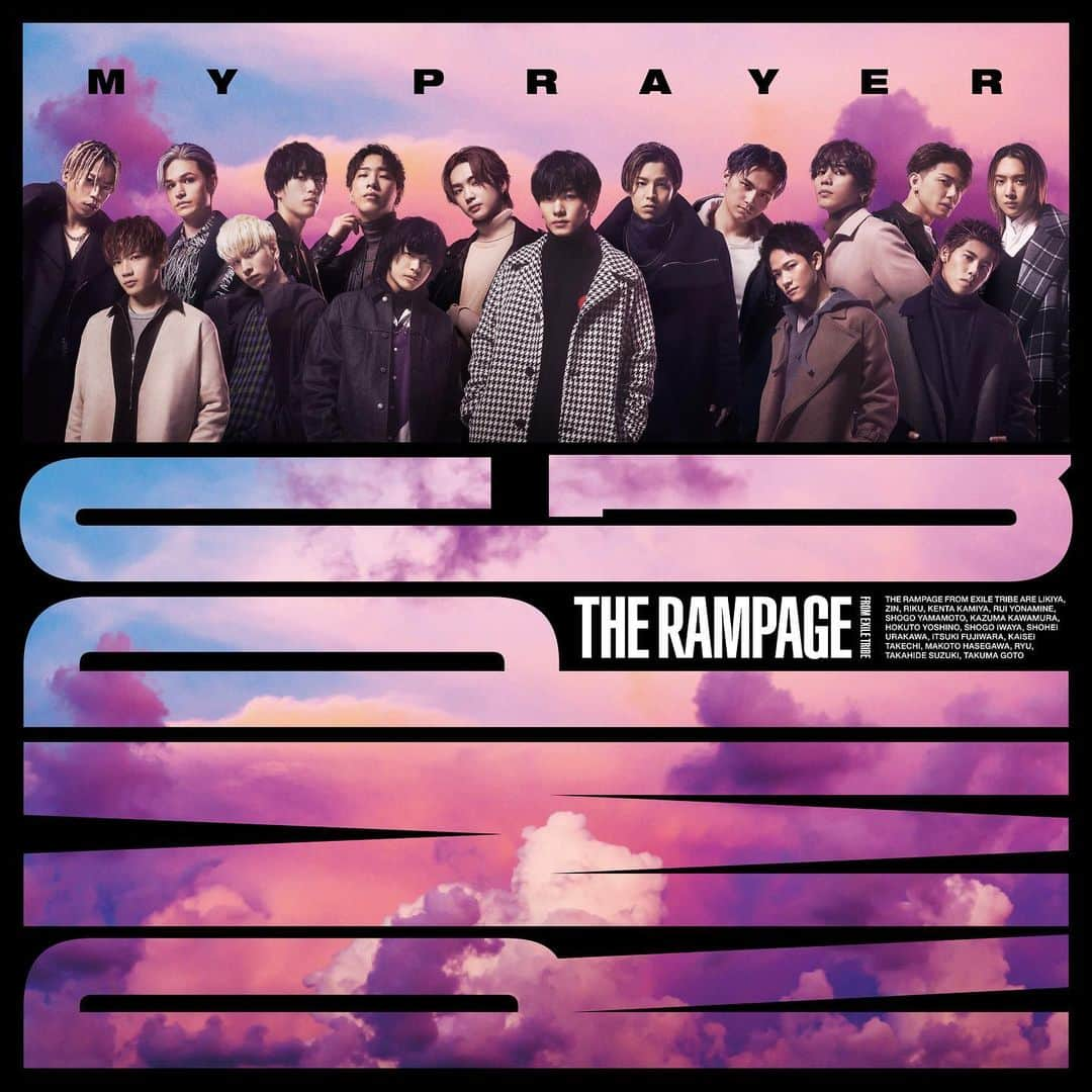 LIKIYAのインスタグラム：「「MY PRAYER」﻿ ﻿ CD＋DVD📀💿  #MYPRAYER﻿ #THERAMPAGE」