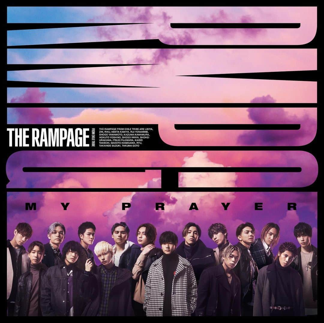 LIKIYAのインスタグラム：「「MY PRAYER」﻿ ﻿ CD💿﻿ ﻿ ﻿ #MYPRAYER﻿ #THERAMPAGE﻿」