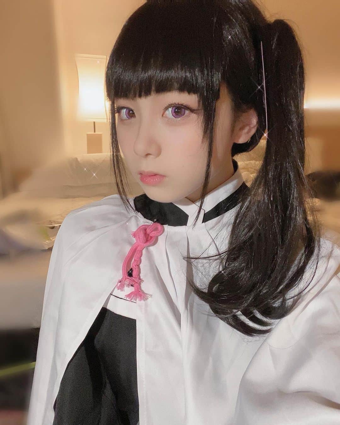 ひなぎょうざさんのインスタグラム写真 - (ひなぎょうざInstagram)「匂#コスプレイヤーさんと繋がりたい #コスプレ #コスプレイヤー #cosplaygirl #cosplay #鬼滅の刃 #kimetsunoyaiba #栗花落カナヲ #栗花落カナヲコスプレ #jkブランド #ljk #アオハル #japanesegirl #女子中学生 #カメラマン募集 #カメラマンさんと繋がりたい #被写体になります #被写体モデル #被写体希望 #ポートレート #ポートレート撮影 #ポートレートモデル #jc#カナヲコスプレ」11月12日 18時55分 - hi.na3103