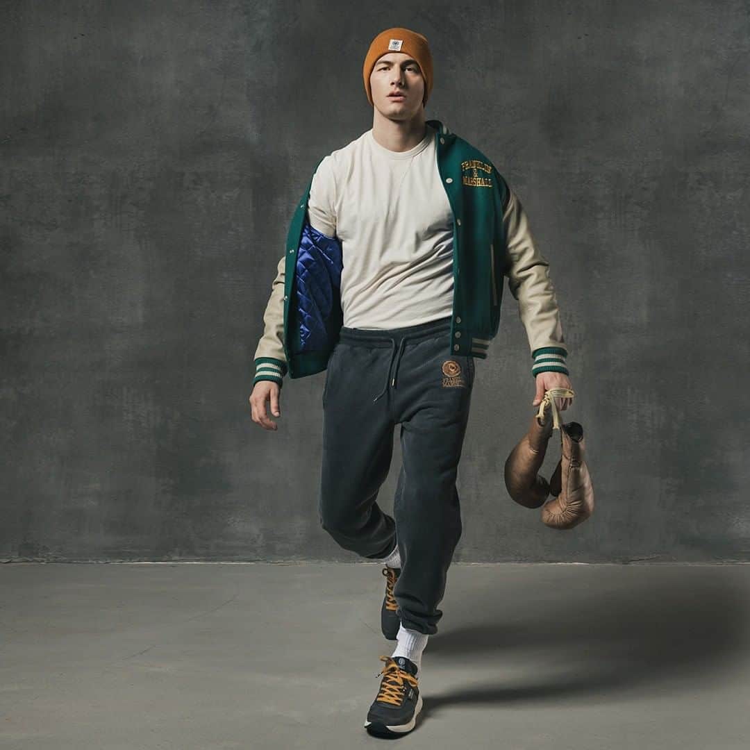 フランクリン&マーシャルのインスタグラム：「FRANKLIN & MARSHALL  FW2020 COLLECTION   Spend your days in comfort and just add a little #F&M attitude  #franklinandmarshall #newcollection #jacket #sweatshirt #trousers」