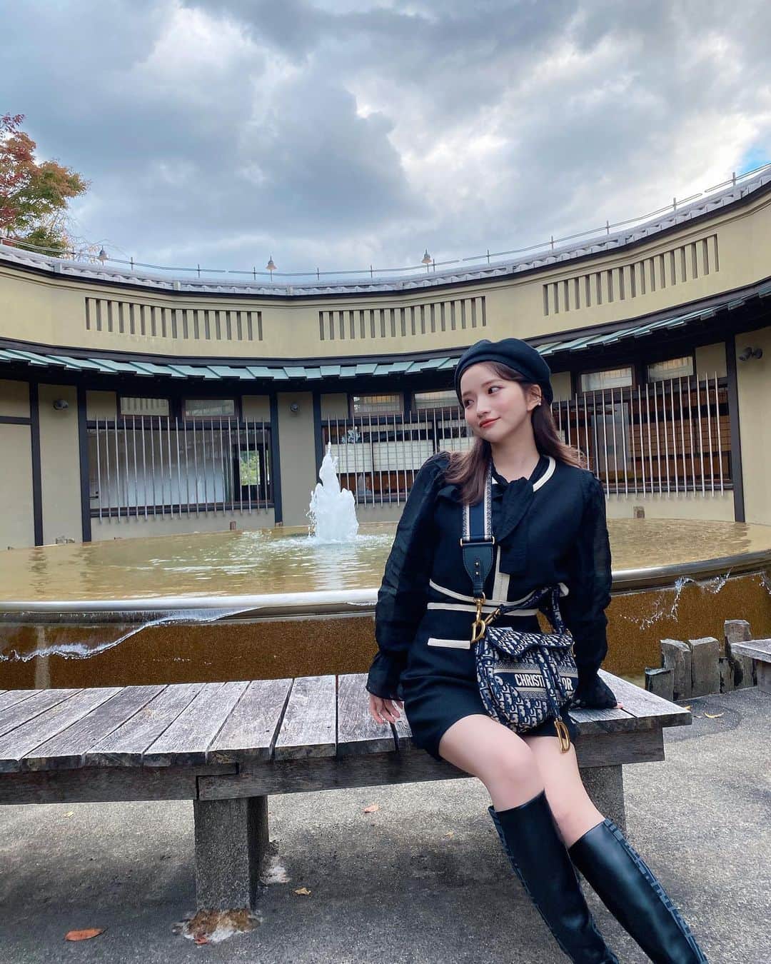 南りほのインスタグラム：「お休み満喫中💭💙」