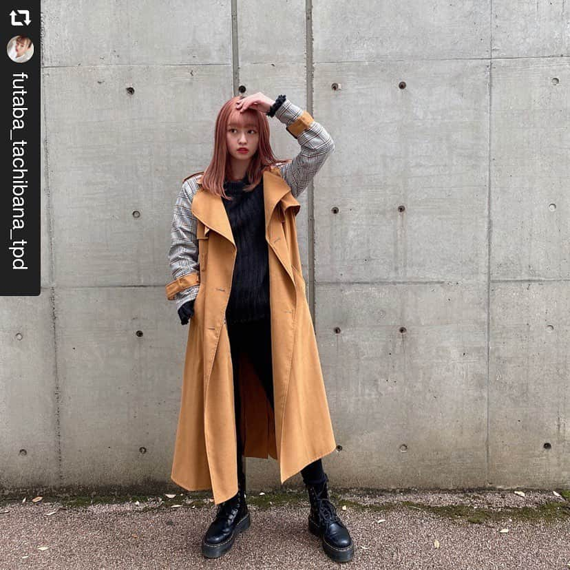 MILKFED.さんのインスタグラム写真 - (MILKFED.Instagram)「Thank you 🌼 #repost @futaba_tachibana_tpd ﻿ 🧡🧡🧡﻿ coat🧥 (@redyazel )﻿ tops👚 ( @milkfedjp )﻿ shoes🥾 ( @drmartens_japan )﻿ ・﻿ ・﻿ #style #code #ootd #fashion #redyazel #milkfed #drmartens #winter #winterfashion #outfit #instafashion #japan #tokyo﻿ ﻿ #milkfedjp﻿ #ミルクフェド﻿ #ガーリーストリート﻿ ﻿」11月12日 19時29分 - milkfedjp