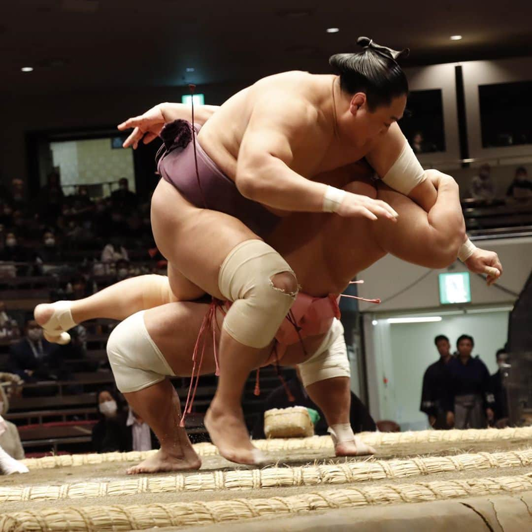 日本相撲協会さんのインスタグラム写真 - (日本相撲協会Instagram)「大相撲十一月場所、5日目。 貴景勝、照ノ富士、千代の国、志摩ノ海が5連勝。 力士のぶつかる衝撃、熱気あふれる取組をぜひ国技館でご覧ください。  @sumokyokai  #大相撲 #sumo #相撲 #力士 #お相撲さん #japanphoto #sumowrestlers #japanculture  #十一月場所 #11月場所 #東京 #11月場所は東京で #貴景勝 #照ノ富士 #居反り #宇良 #御嶽海 #照強 #塩まき」11月12日 19時30分 - sumokyokai