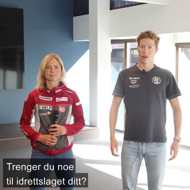 マーレン・ルンビのインスタグラム：「Nå er Klubben i mitt hjerte igang😊 Husk og stem på http://klubbenimitthjerte.no @idrettsforbundet @henrikchristians1 @heispleis @p4radio」