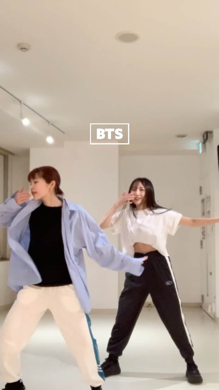 山本 絵里加のインスタグラム：「BTS/dynamite パッと覚えたので自己流ですが楽しかったのでおっけ〜い😽 #BTS#ダンス動画#dynamite #ダイナマイト#kpopdancecover」