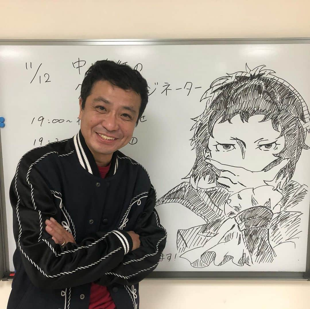 中山秀征さんのインスタグラム写真 - (中山秀征Instagram)「この後21:05〜NHKラジオ第一にて「中山秀征のクイズイマジネーター」始まります。 ゲストは 白組：尾碕真花ちゃん 紅組：高城れにちゃん(ももいろクローバーZ) 今週は女性対決です！お聴き逃しなく  #クイズイマジネーター #中山秀征 #高城れに #尾碕真花」11月12日 21時05分 - hidechan0731