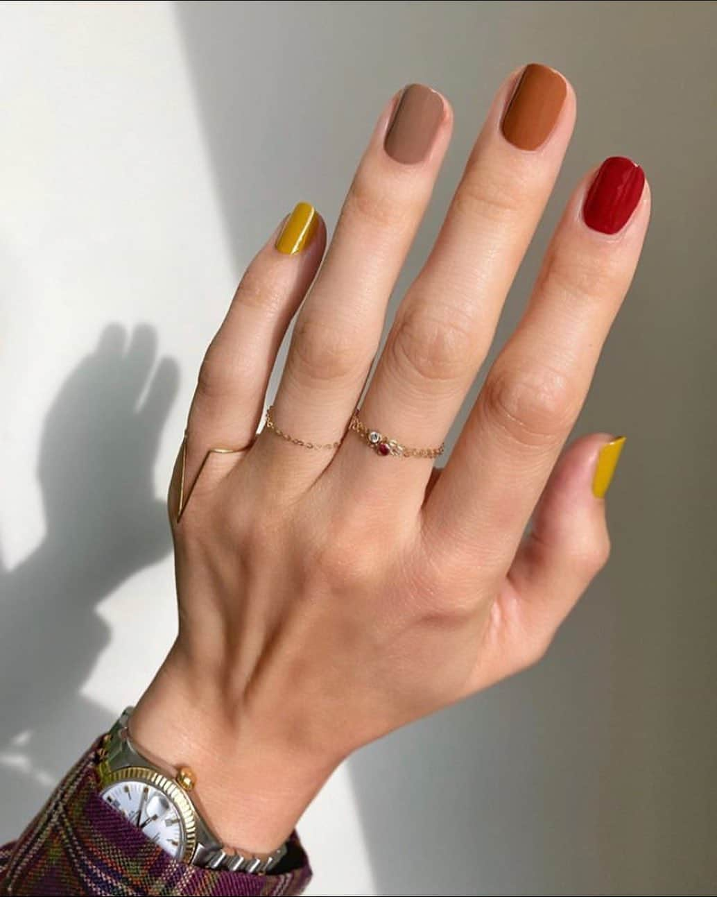 Blonde Saladさんのインスタグラム写真 - (Blonde SaladInstagram)「FRESH NEW🍫 #theblondesalad #nailsinspiration #manicure #fall @betina_goldstein」11月12日 21時21分 - theblondesalad