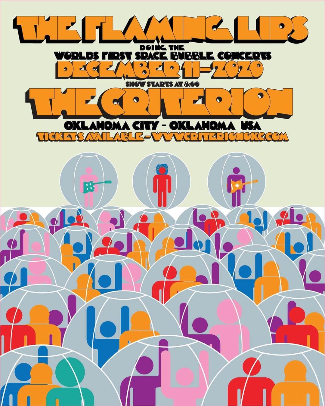 ウェイン・コインさんのインスタグラム写真 - (ウェイン・コインInstagram)「Yessss!!! Tickets ( only 100) go on sale tomorrow at WWW.CriterionOKC.com( gimme a sec and I’ll put real link in bio) .. yesssss!! Worlds First Space Bubble Concert is happening on December 11🌎🌎😷😷😷at the Criterion Theatre in Bricktown in Downtown Oklahoma City Oklahoma USA!!!! @rockworth @stevendrozd @nicholas_ley @brothersgriiin @katy.coyne @scott_booker @acmuco @spacefacemusic @spaceykacey @mikewillmadeit @kwkakwka @mayordavidholt @criterionokc #flaminglips #theflaminglips.」11月12日 21時47分 - waynecoyne5