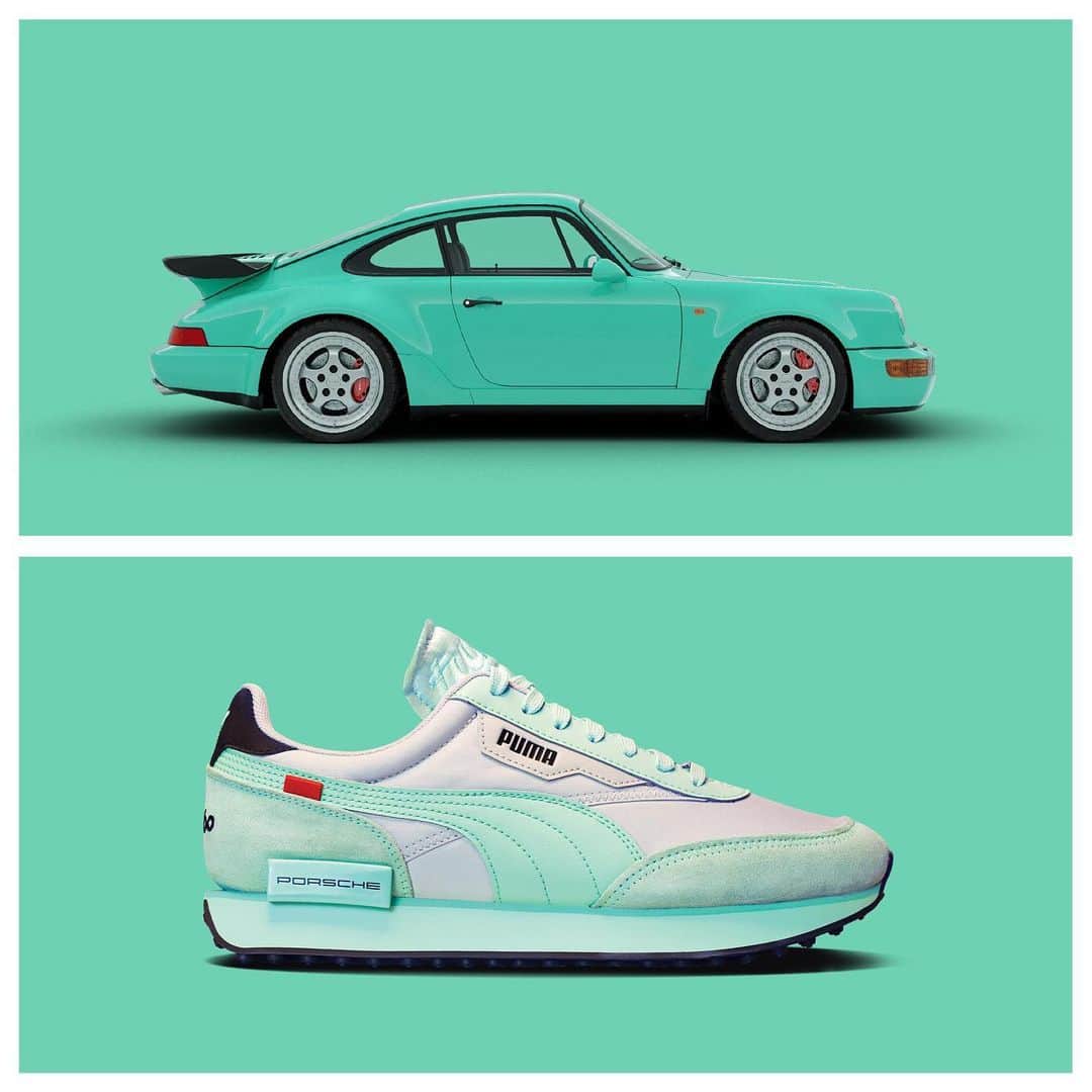 Porscheさんのインスタグラム写真 - (PorscheInstagram)「Popular period-specific paint colors. The iconic rear wing. Lightbars, interiors, and body lines. All used as inspiration to create a set of shoes as loud, fast, and captivating as the 911 Turbo itself. Porsche x @PUMA __ 911 Turbo: Fuel consumption combined: 11,1 l/100 km; CO2 emissions combined: 254 g/km I https://porsche.click/DAT-Leitfaden I Status: 11/2020」11月12日 22時59分 - porsche