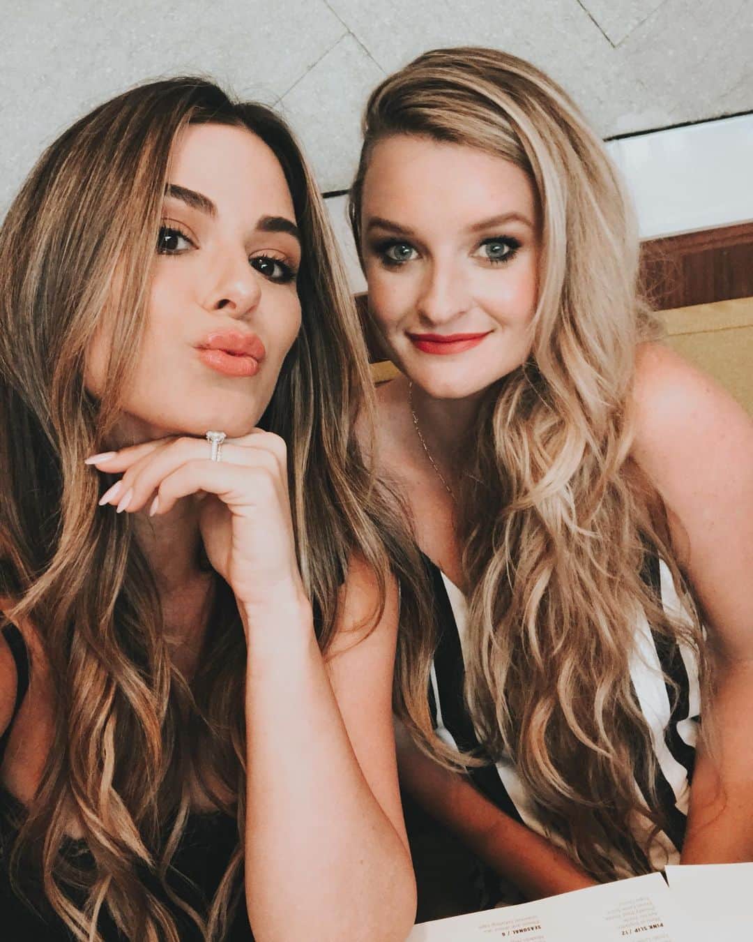 ジョジョ・フレッチャーのインスタグラム：「HAPPY HAPPY BIRTHDAY to my soul sister love-muffin @kathrynsharrock!!— For those who don’t know, this girl has been my best friend since my first week in college. From the moment I met her (she was a year above me), she instantly took me under her wing and made me feel like I wasn’t so alone in this big place that was much different than the small town I came from. I can’t imagine what those four years would have been like without her- from late night taco cabana runs that turned into therapy sessions, driving around aimlessly singing T-swift & pretending she was our friend (this hasn’t changed), questionable outfit/hair/makeup choices, all nighters studying (well I was- she just stayed up and watched Snapped, but still, she was there), crying & holding each other through every bad relationship that eventually led us to the men we were meant to find... To now, 12 memory-filled years later & watching you be the most incredible wife and mother that you are. 💕 So glad you were born lil mama, bc I don’t know what I’d do without you!! Love you so much!!」