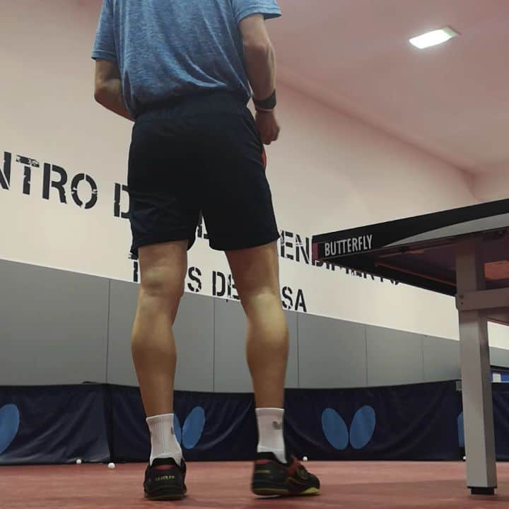 ジョアン・モンテイロのインスタグラム：「Age is not a barrier. It's a limitation you put in your mind. My mindset doesn't recognise numbers... just recognises hard work and determination, no matter winning or losing! That's the way i live the sport i love 🏓💥💪 📽@ricardoliveira_23 @butterflyttofficial  @academy.t.t.portugal  @fptenismesa  @customfeet_」