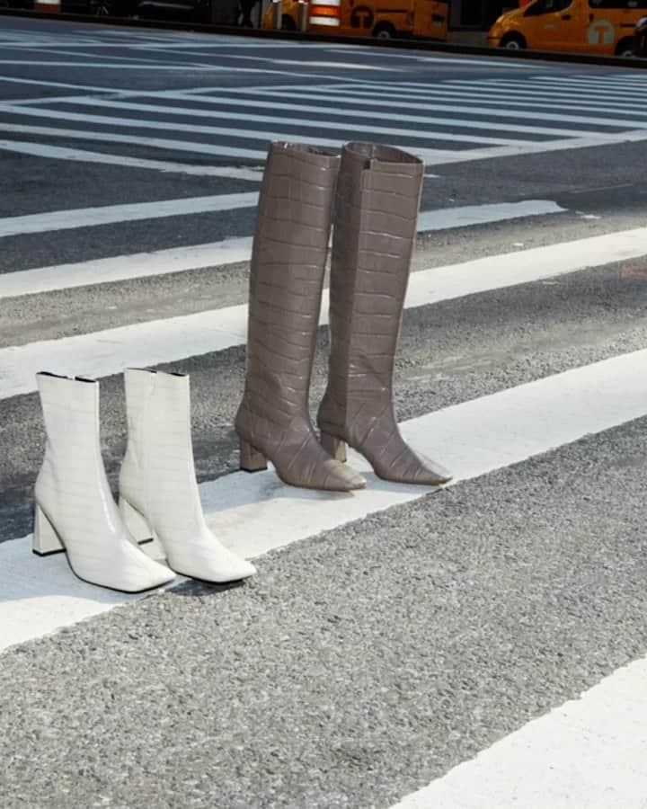 Saks Fifth Avenueのインスタグラム：「Croc you'll want to rock? These @31philliplim and @byfar_official's croc-embossed boots were made for making a style statement. #10022SHOE」