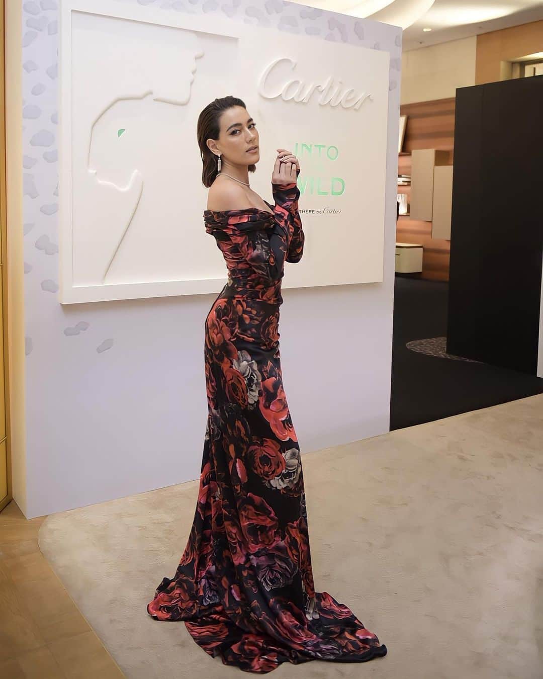 キンバリー・アン・ウォーテマス・ティアムシリのインスタグラム：「Cartier Into The Wild ♥️🐆」