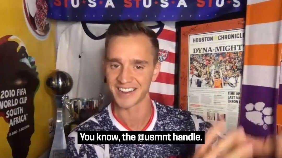 サッカー アメリカ代表チームのインスタグラム