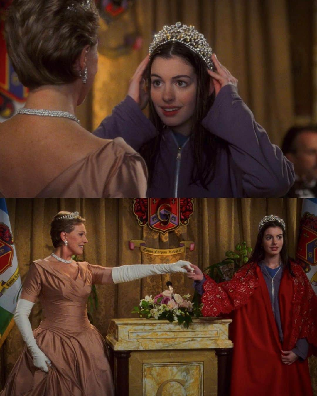 WHO WHAT WEARさんのインスタグラム写真 - (WHO WHAT WEARInstagram)「Having a Princess Diaries marathon tonight in honor of this queen’s birthday. 👑✨ HBD, @annehathaway! photos: disney plus」11月13日 10時48分 - whowhatwear