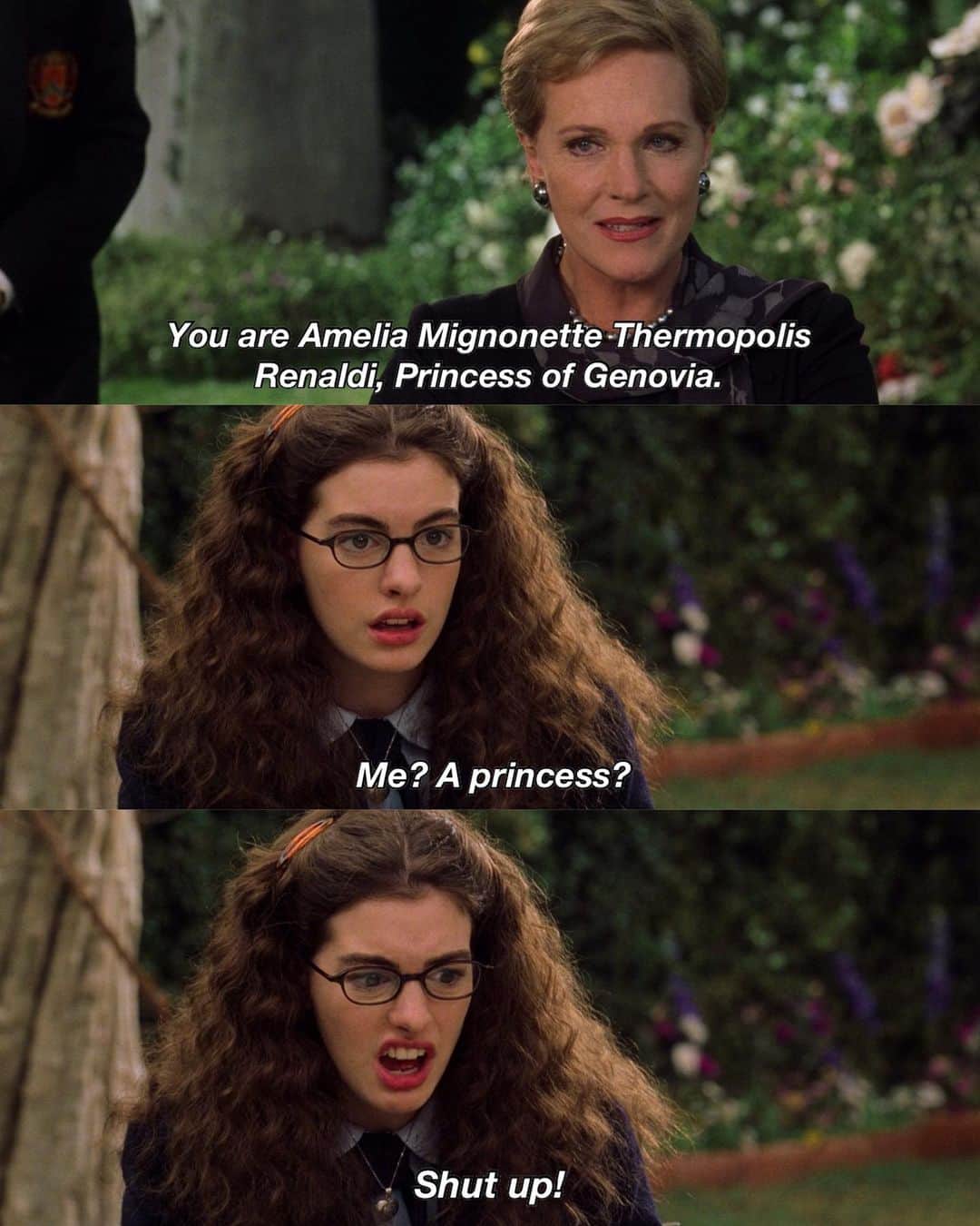 WHO WHAT WEARさんのインスタグラム写真 - (WHO WHAT WEARInstagram)「Having a Princess Diaries marathon tonight in honor of this queen’s birthday. 👑✨ HBD, @annehathaway! photos: disney plus」11月13日 10時48分 - whowhatwear