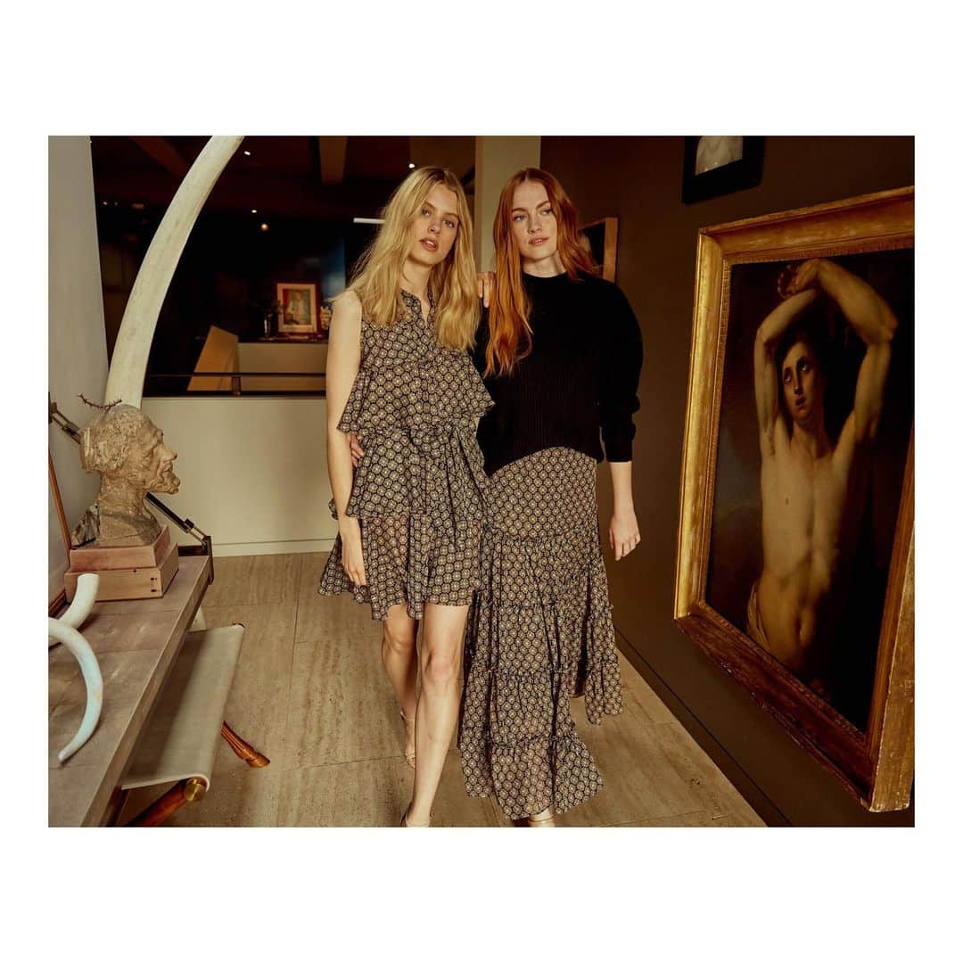 ティーバッグスのインスタグラム：「Fall faves ✨Our Emogene dress is back in stock. #MISAworld」