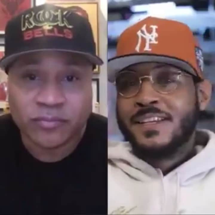 LL・クール・Jのインスタグラム：「Consistency is Key 💯 Check out the rest of my conversation with @carmeloanthony in my stories.」