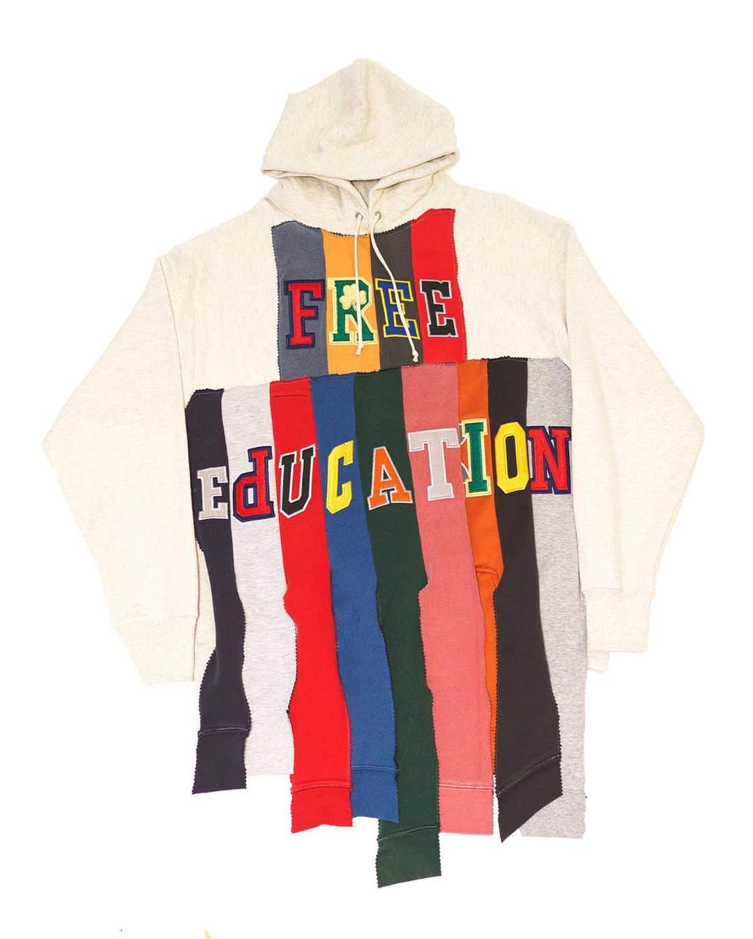 HYPEBEASTさんのインスタグラム写真 - (HYPEBEASTInstagram)「@hypebeaststyle: @doverstreetmarketnewyork will debut a new capsule collection aimed at relieving student debt titled 'State University of Free Education Fund.' The pieces reference the designer’s personal experience with student debt and are intended to raise awareness about rising, prohibitively expensive tuition costs and the socio-economic implications of having — or not having — a university degree. The upcoming drop will offer tees retailing at $70 USD, ten limited-edition Promissory Note Hoodies for $395 USD, and a one-of-one Dover Street Market special Promissory Note Couture Hoodie at $625 on November 17. Click the link in bio for more info.⁠⠀ Photo: @shousherphotography」11月13日 4時14分 - hypebeast