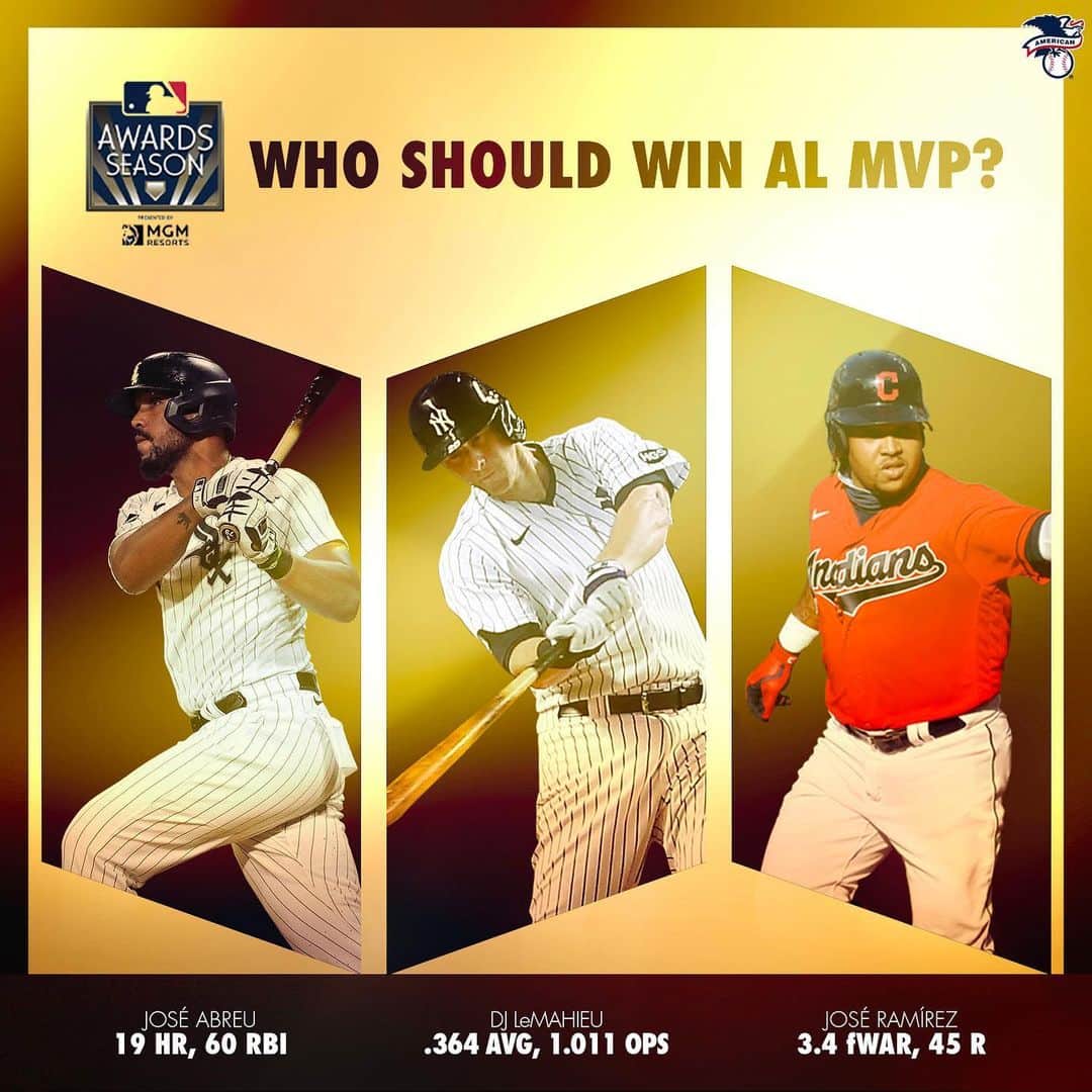 MLBさんのインスタグラム写真 - (MLBInstagram)「Make your case below.  Who's your AL MVP?」11月13日 5時19分 - mlb