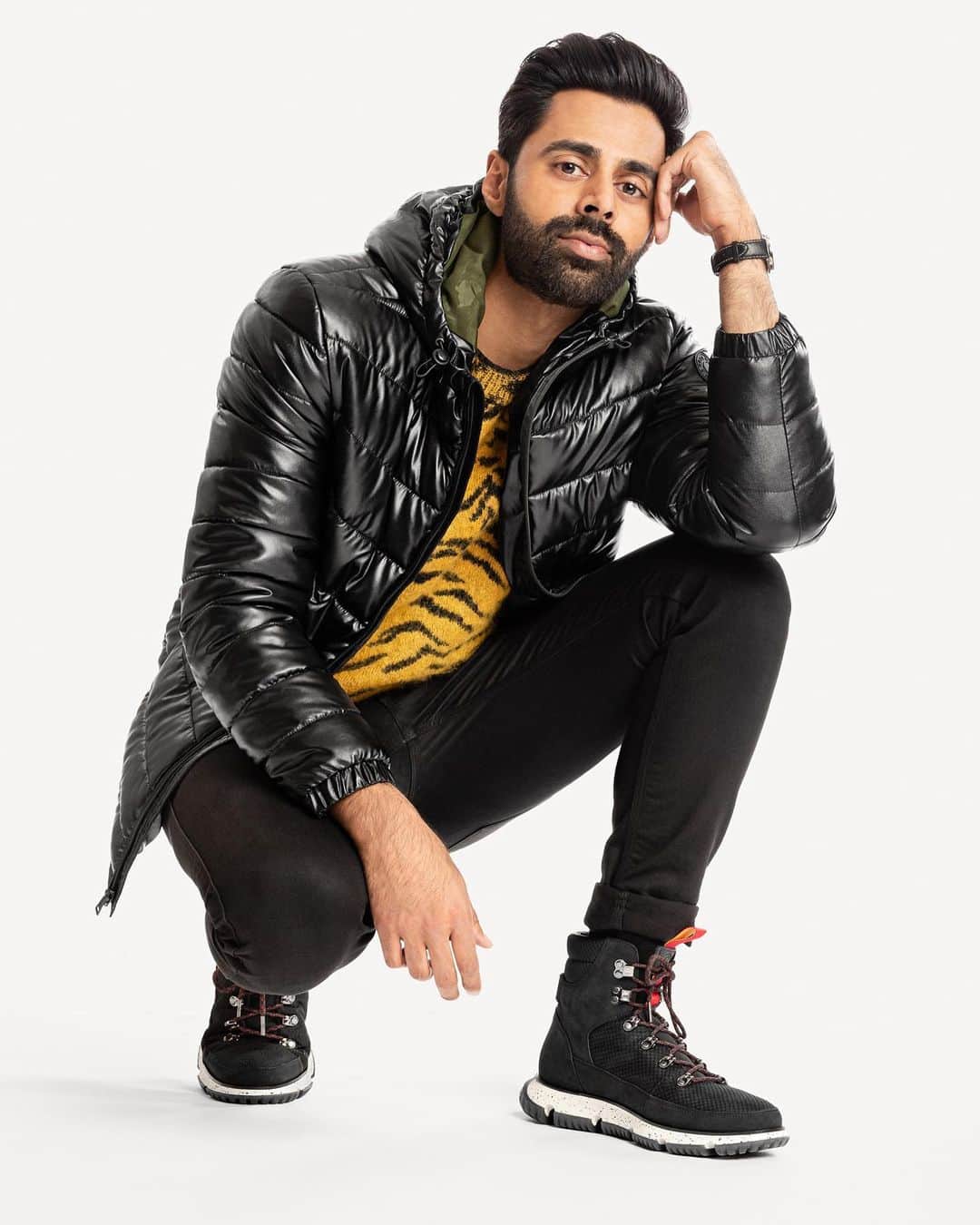Cole Haanのインスタグラム：「Will wearing our limited-edition Hasan Minhaj 4.ZERØGRAND collab hiker improve your style and your comedic timing? There's only one way to find out.」