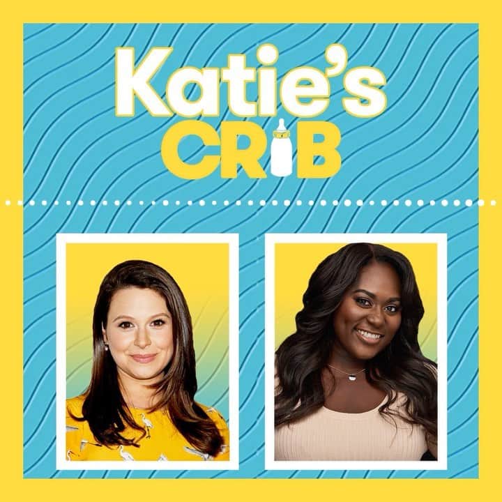 ケイティ・ロウズのインスタグラム：「This week, I talked to friend and actress @Danielle Brooks about her experience being a new mom! From her emergency C-section to breastfeeding to identity shifts that can come with being a new mama, you don't want to miss the gems she drops in this episode. Check it out on the iHeart Radio app or wherever you get your podcasts.」