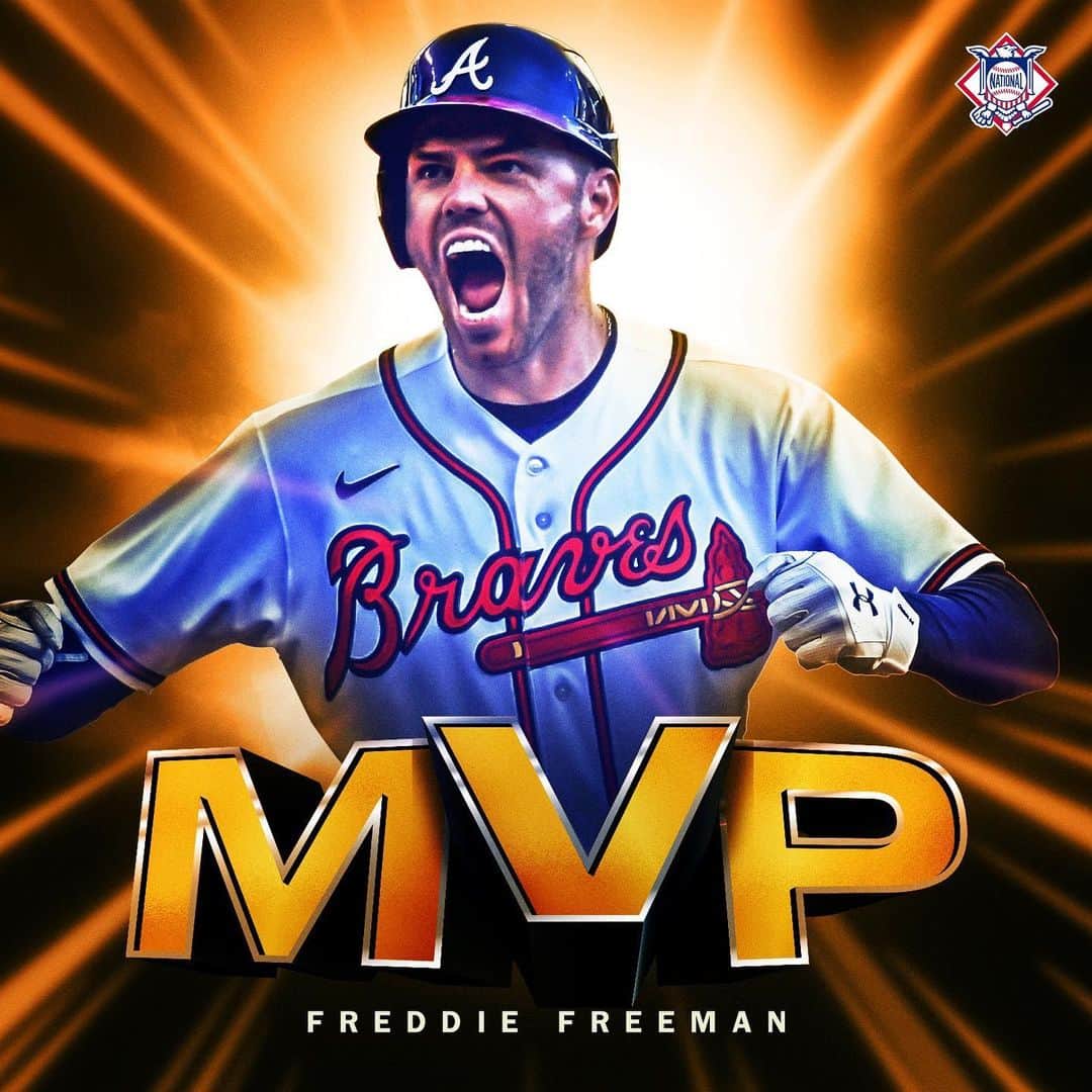 MLBさんのインスタグラム写真 - (MLBInstagram)「#MVFree indeed.  Freddie Freeman is your 2020 NL MVP! 👏」11月13日 8時52分 - mlb