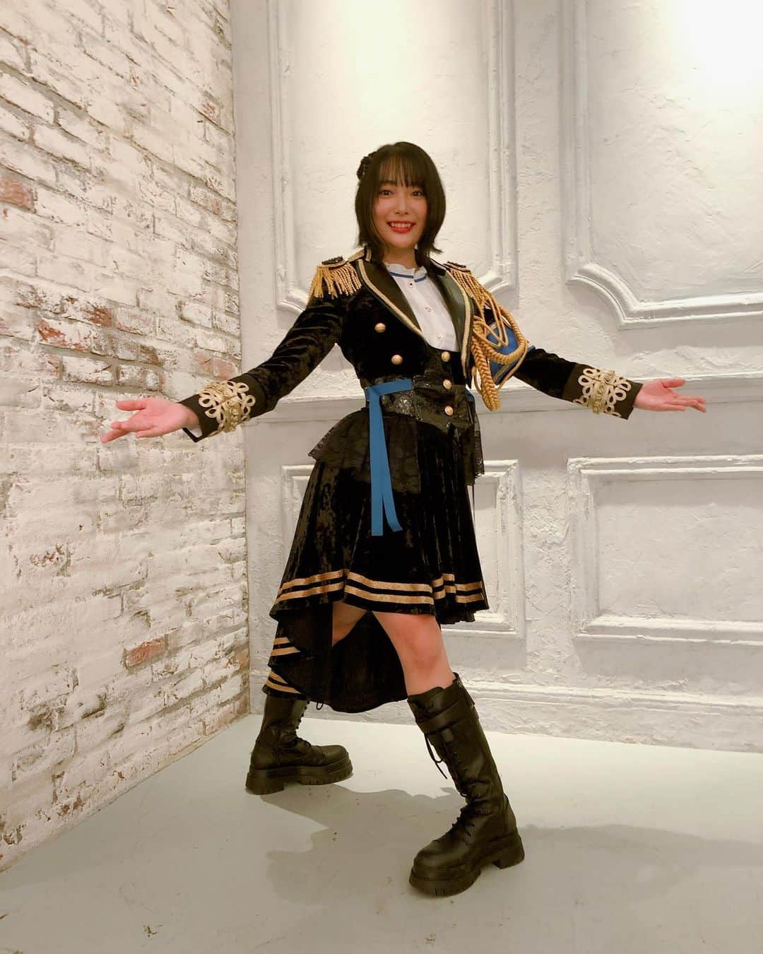 石丸千賀さんのインスタグラム写真 - (石丸千賀Instagram)「『NIJIIROロード☆』 新衣装の全身🌈🌟 ・ #スパガ #NIJIIROロード☆ #スパガ #スパガベスト #石丸千賀」11月13日 21時30分 - chika_ishimaru.official