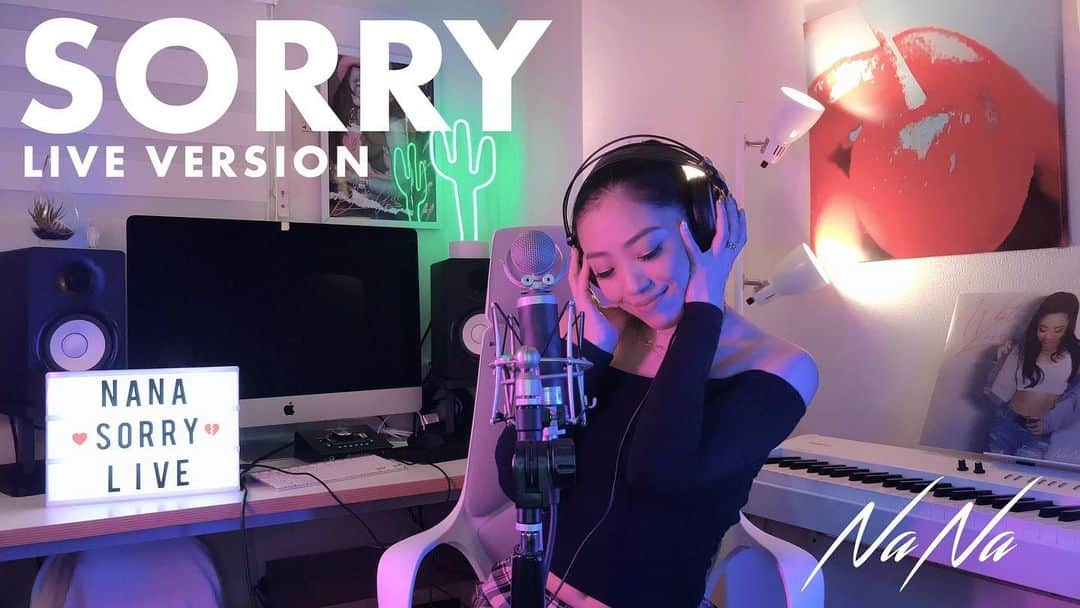 NaNaさんのインスタグラム写真 - (NaNaInstagram)「NaNa - SORRY 〜Live Version〜  Now on youtube▶️🎙🧸💜🧸🎧 ・ ・ ・  🎙 @nana_music @nana_music_world  🎼 @monbee_music  🎥 @hdk_official  ・ ・ NaNa - SORRY プロフィールから各サイトへ🌐 #NaNa #7Sorry #music #dance #dancer #RandB #jpop #hiphop #tokyo #japan #art #MusicVideo #Video #newmusicvideo #videomusic #bestmusicvideo #officialmusicvideo #musicvideoclip #hiphopmusicvideo #singersongwriter  #7tokyostudio #lyrics #youtube」11月13日 21時28分 - nana_music