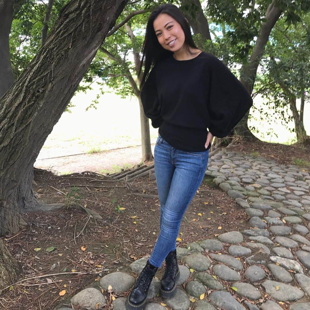水野亜彩子のインスタグラム：「今日は暖かくて幸せ🌞❤️」