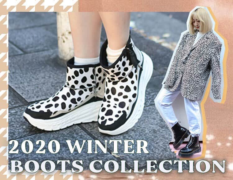 アトモスガールズ/atmos girlsさんのインスタグラム写真 - (アトモスガールズ/atmos girlsInstagram)「. 2020 WINTER BOOTS COLLECTION🥾 寒さが増し、秋冬ファッションが本格的に楽しめる季節がやってきました⛄️✨今季、活躍間違いなしのブーツをスタイリング別にatmos-pink.comにてご紹介します♡ まだブーツをお探しの方！ぜひチェックしてみてください✨  　　 　　 　　 #atmos#atmospink#アトモス#アトモスピンク#スニーカー#スニーカー女子」11月13日 20時16分 - atmos_pink_official