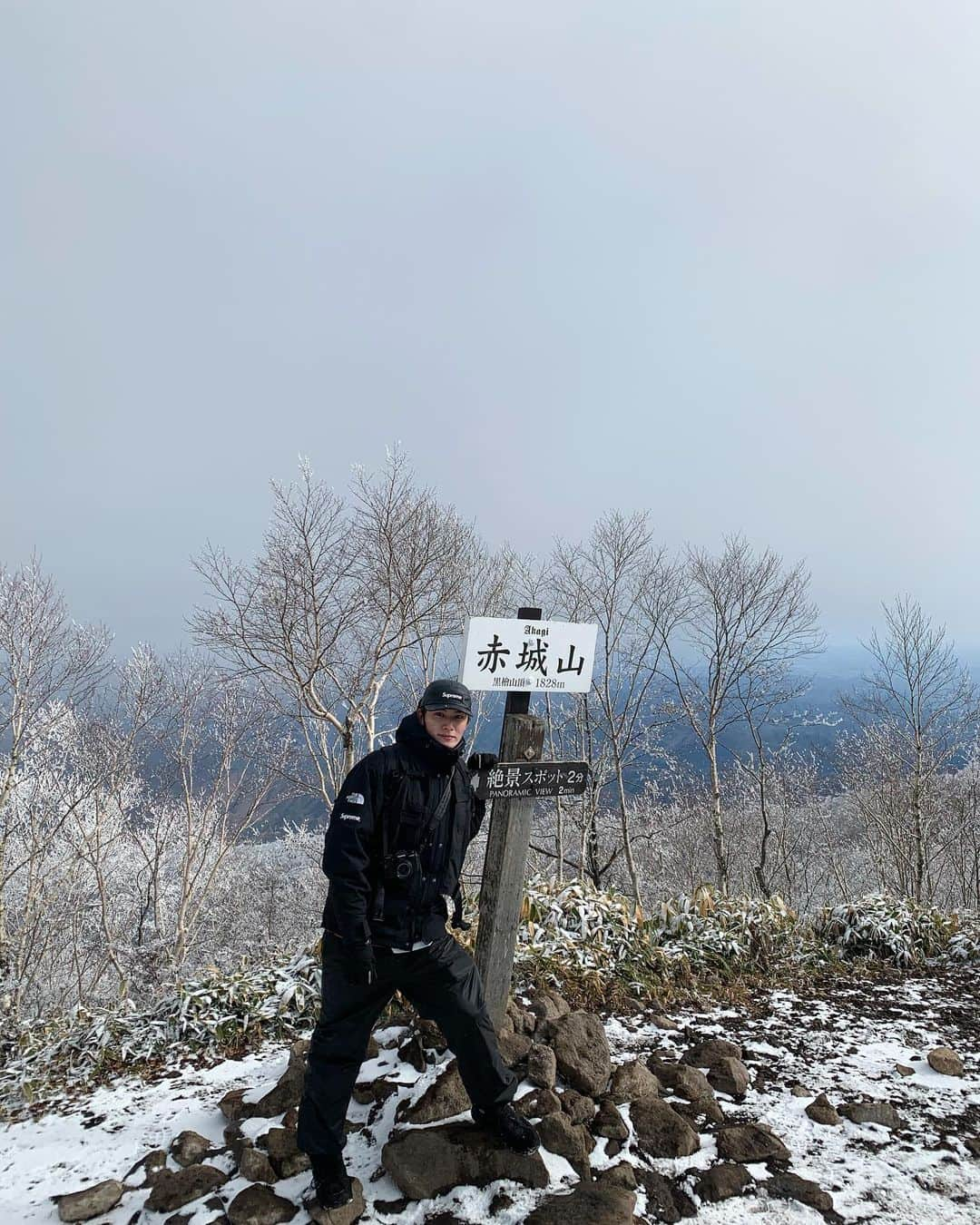 西川俊介のインスタグラム：「▼ もう少し余韻に浸らせてください #赤城山　#登山」