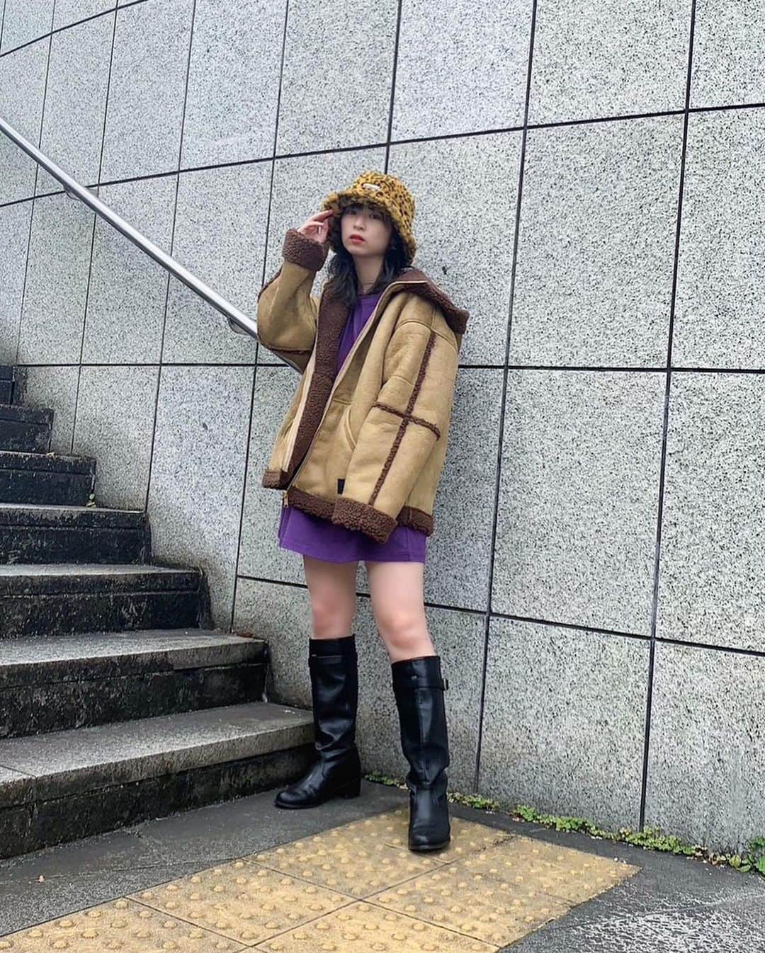 XGIRL_ootdさんのインスタグラム写真 - (XGIRL_ootdInstagram)「❤︎X-girl×YURINO COLLABORATION❤︎ #xgirl_ootd @pyn0504 151cm XLARGE/X-girl MINATOMIRAI STAFF ・ -------------------------- ・ ❤︎ X-girl × YURINO MOUTON HOODED JACKET ¥18,000+tax ❤︎ X-girl × YURINO FACE S/S TEE ¥5,500+tax ・ -------------------------- #YURINO #ユリノ #egirls #イーガールズ #happiness #ハピネス #スダンナユズユリー #loveovermoney #xgirl #xgirljp #xgirlus #エックスガール #xgirlyurino2020 #xgirly #newin #fashion #newarrival #trend #design #specialitem #collaboration #NYLONJAPAN #nylonjp」11月13日 12時41分 - xgirl_ootd