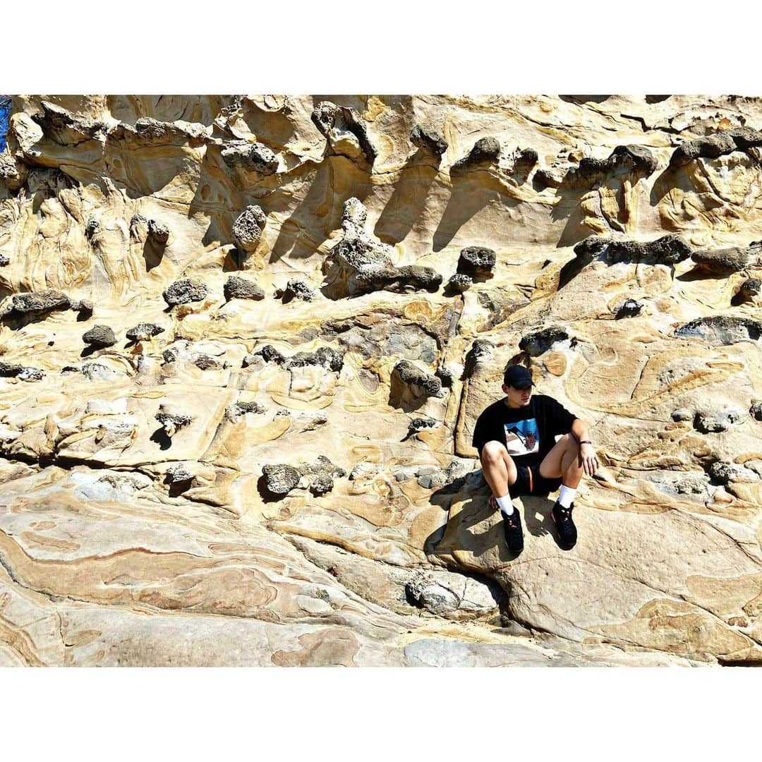 のインスタグラム：「🧗🧗  #アオキックス #いわのぼり #ロッククライム」