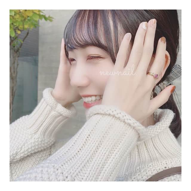 江嶋綾恵梨さんのインスタグラム写真 - (江嶋綾恵梨Instagram)「ブラウンネイル🧦🐻🍪🥛 #nail #ニュアンスネイル #ブラウンネイル」11月13日 14時14分 - aeringoooo