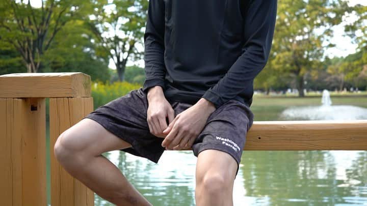 ワシントン・フェラーリのインスタグラム：「ロングT-シャツ　BLACK  model Lサイズ着用  @taisei_sumitomo   #ワシントンフェラーリ #washingtonferrari#workout #training#gym#wear #tshirt #」