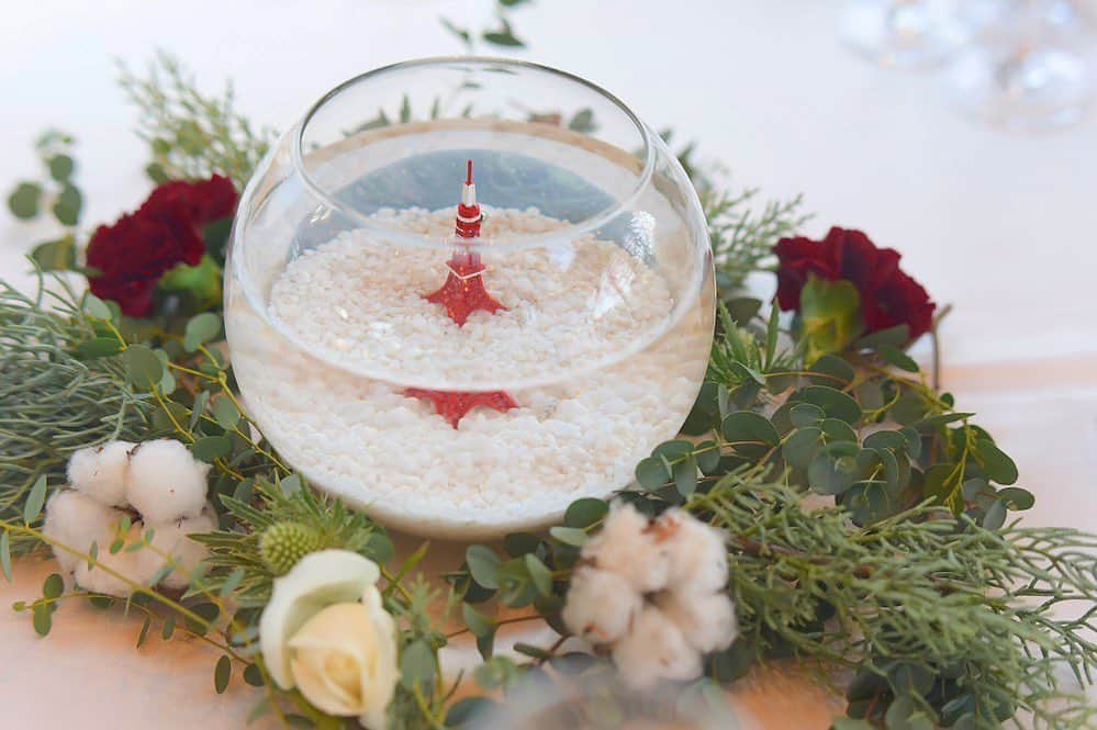 東京タワーの麓の結婚式のグルメインスタ