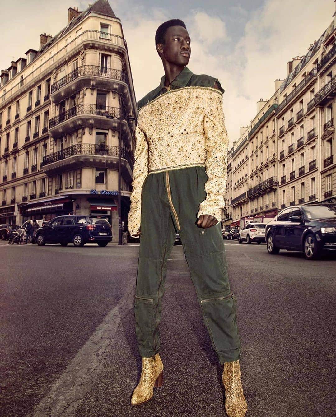 ジャンポール・ゴルチエさんのインスタグラム写真 - (ジャンポール・ゴルチエInstagram)「Parisian perspective in #GaultierParis #SS20 for @lofficielvietnam. Photographed by @irisbrosch. Styled by @sanaa.djellal.」11月13日 15時06分 - jeanpaulgaultier