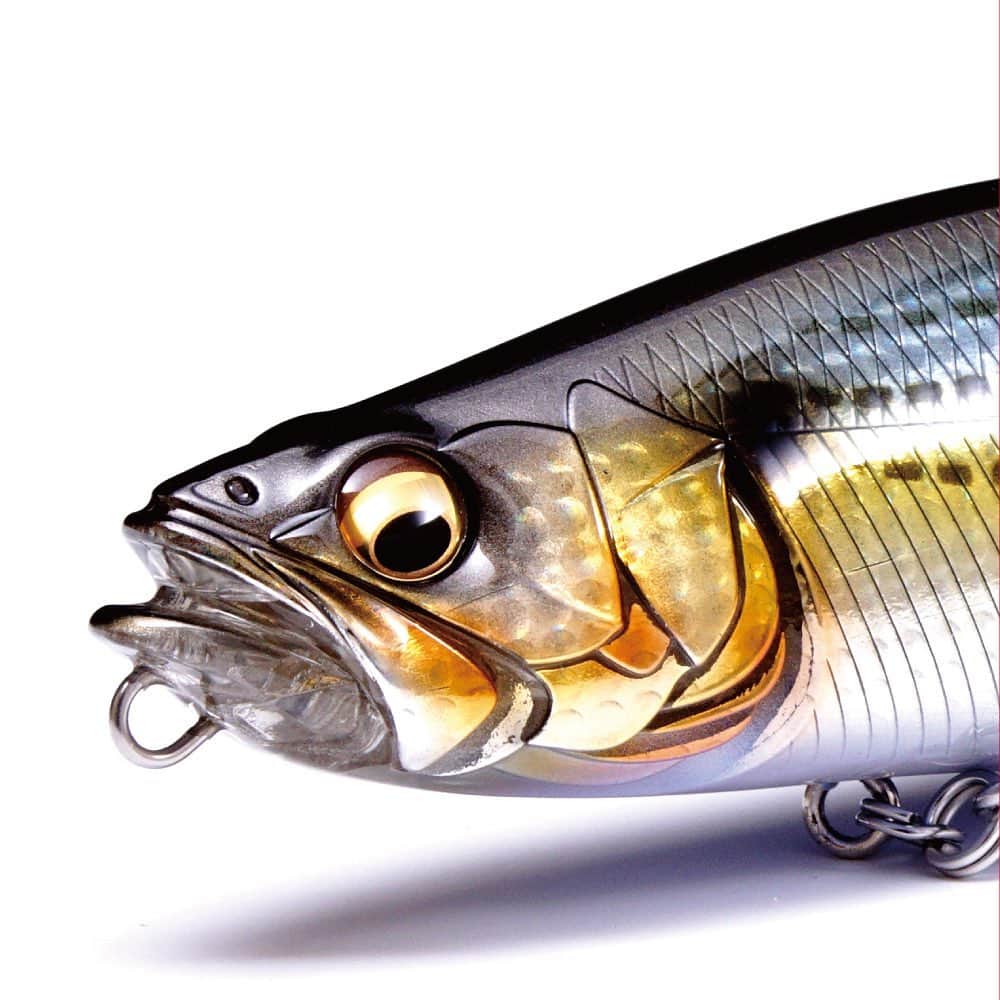 Megabass Inc.のインスタグラム：「MEGADOG  BIG LURE makes BIG EMOTION!!!  対モンスターシーバス用 スペシャルウエポン。11月末完成予定  #メガバス #megabass #メガドック#megadog #メガドッグの秋 #シーバス #コノシロパターン」